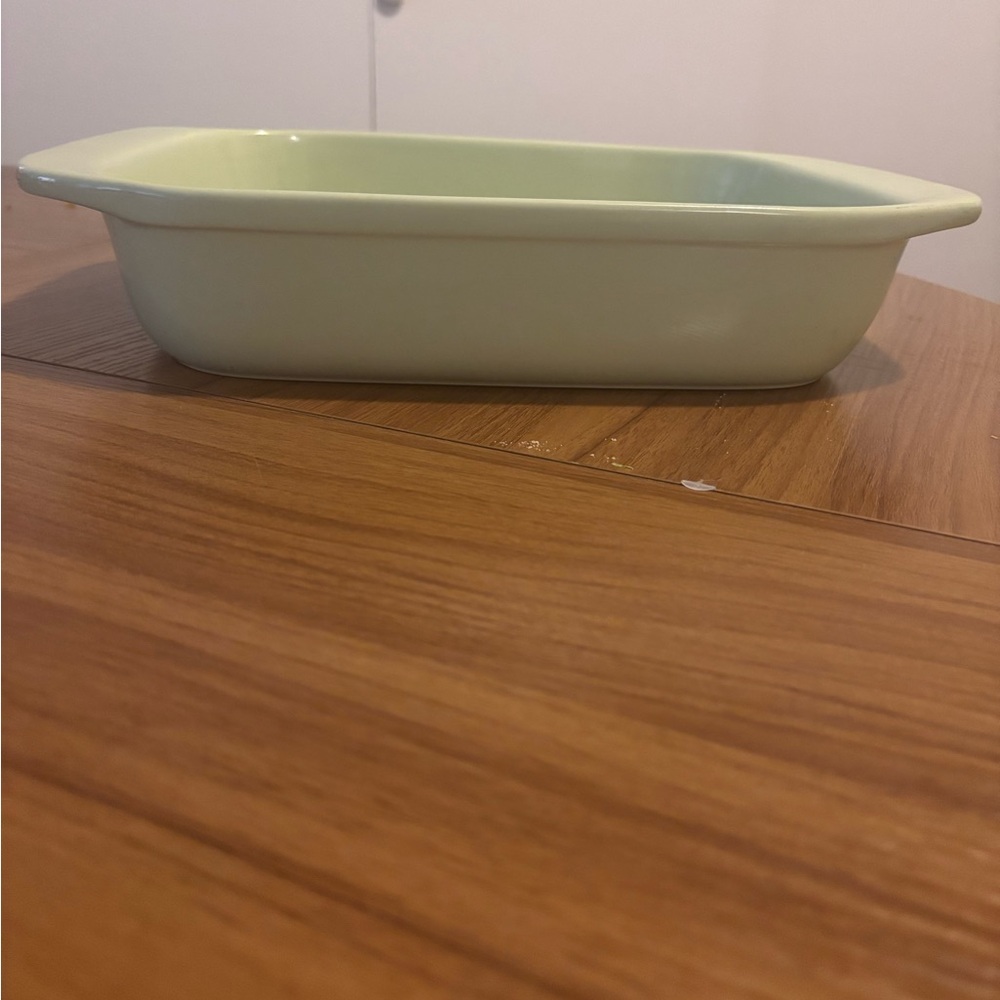 Chic Green Baking Dish